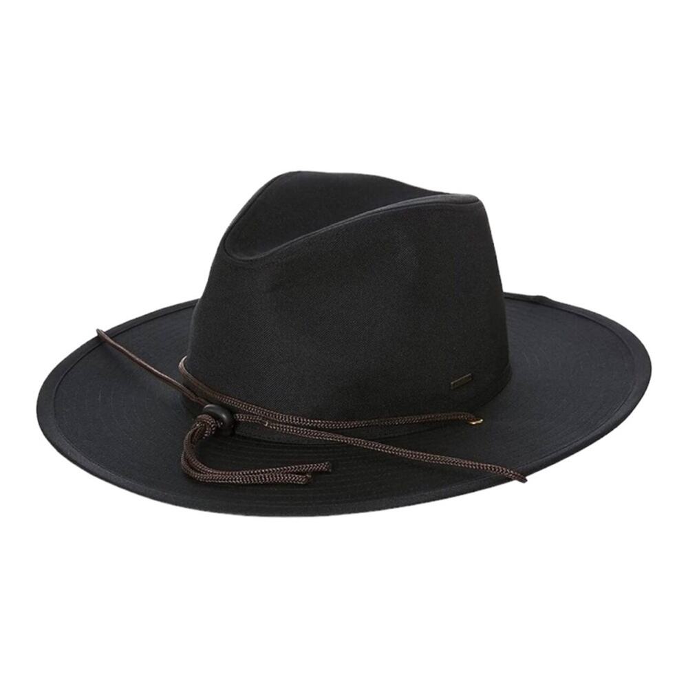 Brixton Black Unisex Field Crossover Hat Small NWT